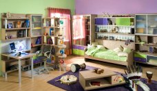 Современный дизайн детской спальни